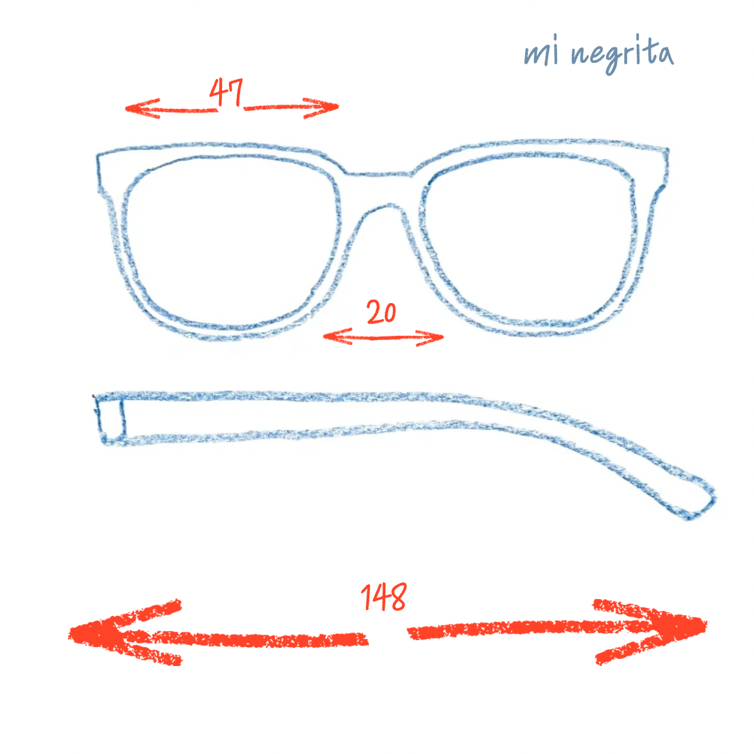 Mi Negrita (Azul)